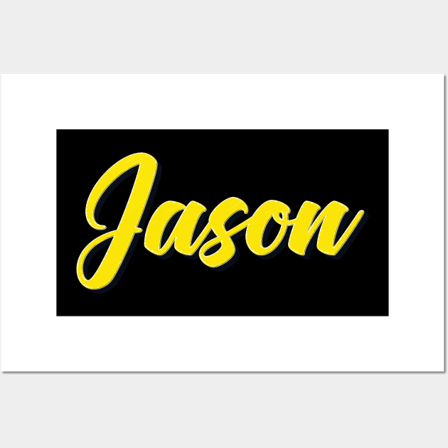 Jason My Name Is Jason! Wall Art by ProjectX23Red